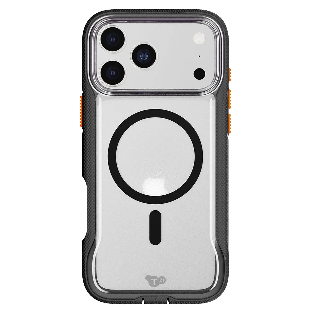 Tech21 รุ่น EvoPro (MagSafe) - เคส iPhone 17 Pro - สี Clear/Black 1 Tech21 รุ่น EvoPro (MagSafe) - เคส iPhone 17 Pro - สี Clear/Black