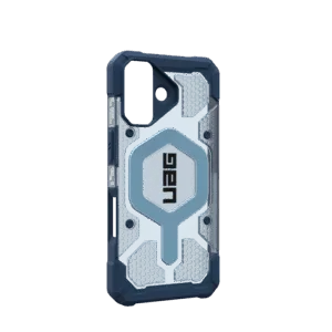 UAG รุ่น Pathfinder Clear (Magsafe) - เคส iPhone 17 - สี Blues/Lanyard