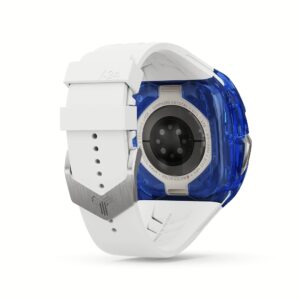 Y24 รุ่น BONDI - เซ็ตเคสและสายนาฬิกา Apple Watch (49mm) - สี Blue/Silver 7 Y24 รุ่น BONDI - เซ็ตเคสและสายนาฬิกา Apple Watch (49mm) - สี Blue/Silver