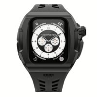 Y24 รุ่น BRERA - เซ็ตเคสและสายนาฬิกา Apple Watch (45mm) - สี Black
