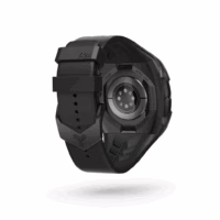 Y24 รุ่น BRERA - เซ็ตเคสและสายนาฬิกา Apple Watch (45mm) - สี Black