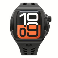 Y24 รุ่น BRERA - เซ็ตเคสและสายนาฬิกา Apple Watch (46mm) - สี Black