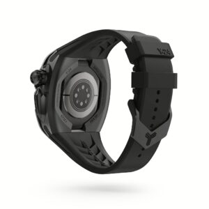 Y24 รุ่น BRERA - เซ็ตเคสและสายนาฬิกา Apple Watch (46mm) - สี Black