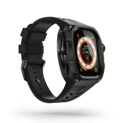 Y24 รุ่น BRERA - เซ็ตเคสและสายนาฬิกา Apple Watch (49mm) - สี Black