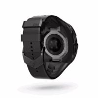 Y24 รุ่น BRERA - เซ็ตเคสและสายนาฬิกา Apple Watch (49mm) - สี Black