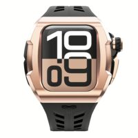 Y24 รุ่น SÖDER - เซ็ตเคสและสายนาฬิกา Apple Watch (46mm) - สี Black/Rose Gold