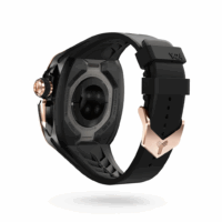 Y24 รุ่น SÖDER - เซ็ตเคสและสายนาฬิกา Apple Watch (49mm) - สี Black/Rose Gold