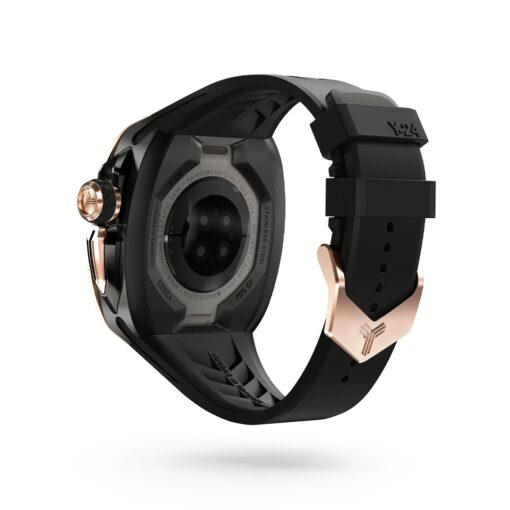 Y24 รุ่น SÖDER - เซ็ตเคสและสายนาฬิกา Apple Watch (49mm) - สี Black/Rose Gold - Image 3