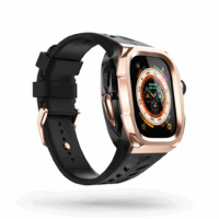 Y24 รุ่น SÖDER - เซ็ตเคสและสายนาฬิกา Apple Watch (49mm) - สี Black/Rose Gold