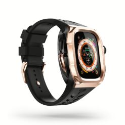 Y24 รุ่น SÖDER - เซ็ตเคสและสายนาฬิกา Apple Watch (49mm) - สี Black/Rose Gold
