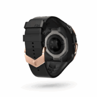 Y24 รุ่น SÖDER - เซ็ตเคสและสายนาฬิกา Apple Watch (49mm) - สี Black/Rose Gold