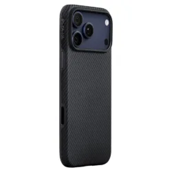 Pitaka รุ่น Aramid UltraGuard Case - เคส iPhone 17 Pro Max - สี Black/Grey
