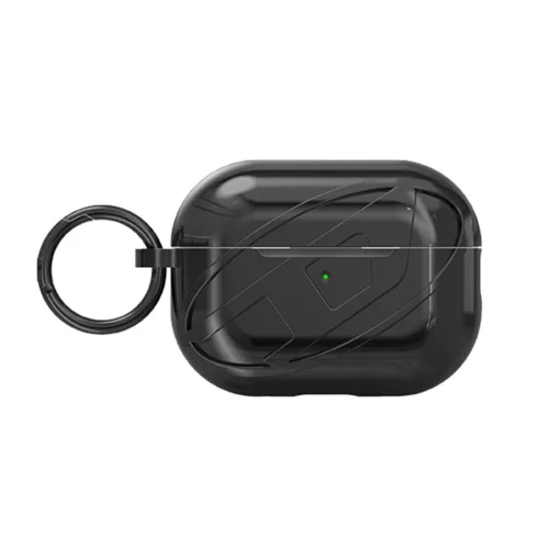 Diesel รุ่น Glossy Case - เคส Airpods Pro 2/1 - สี Black