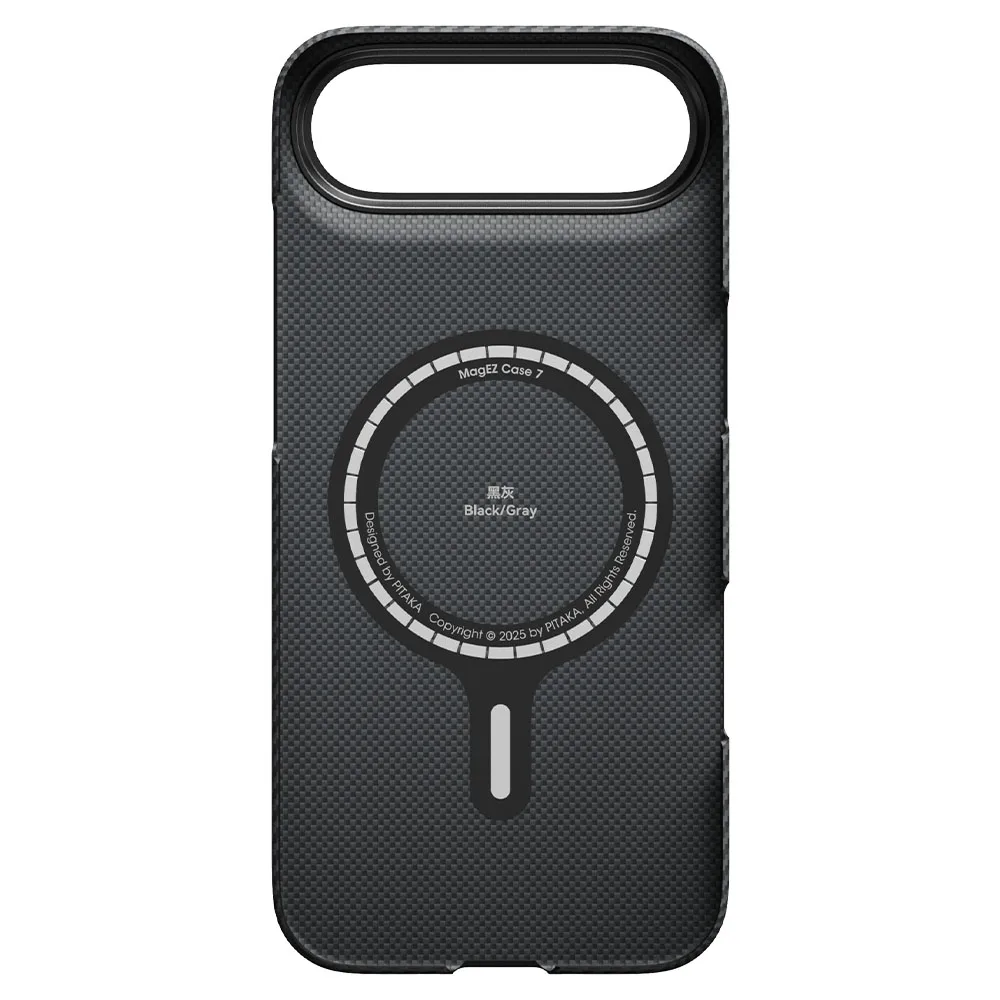 Pitaka รุ่น Ultra-Slim Case - เคส iPhone Air - สี Black/Grey 3 Pitaka รุ่น Ultra-Slim Case - เคส iPhone Air - สี Black/Grey - Image 3