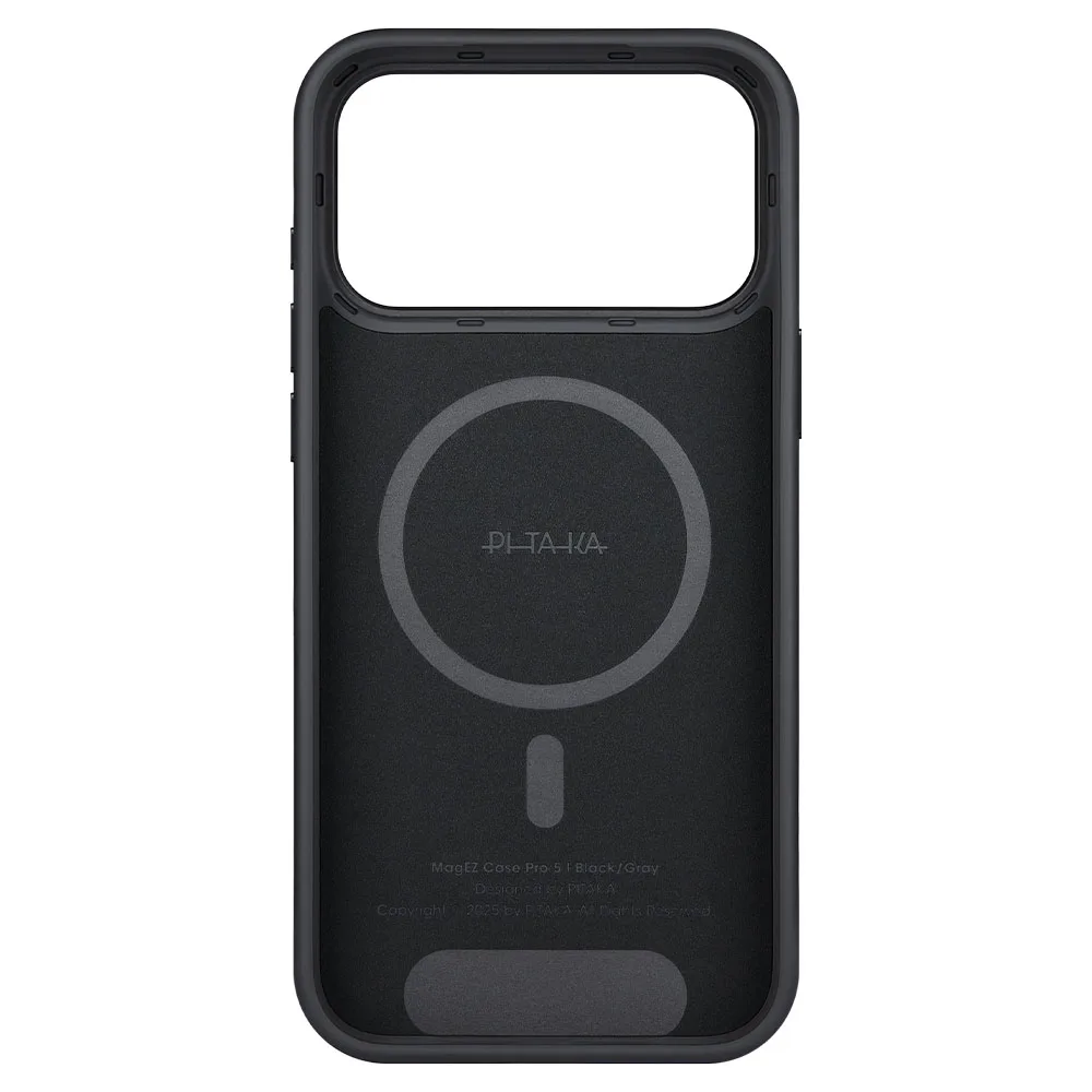 Pitaka รุ่น Aramid UltraGuard Case - เคส iPhone 17 Pro Max - สี Black/Grey 3 Pitaka รุ่น Aramid UltraGuard Case - เคส iPhone 17 Pro Max - สี Black/Grey - Image 3