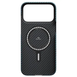 Pitaka รุ่น Ultra-Slim Case - เคส iPhone 17 Pro Max - สี Black/Blue