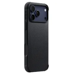 Pitaka รุ่น Aramid ProGuard Case - เคส iPhone 17 Pro - สี Black/Grey