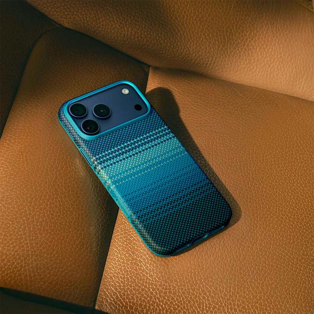 Pitaka รุ่น Aramid UltraGuard Case - เคส iPhone 17 Pro - สี Moonrise 8 Pitaka รุ่น Aramid UltraGuard Case - เคส iPhone 17 Pro - สี Moonrise - Image 8