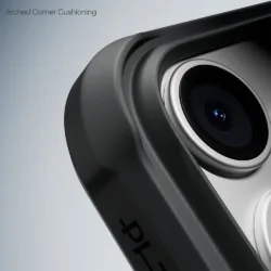 Pitaka รุ่น Aramid ProGuard Case - เคส iPhone 17 Pro Max - สี Black/Grey