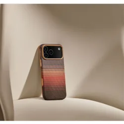 Pitaka รุ่น Aramid ProGuard Case - เคส iPhone 17 Pro Max - สี Sunset