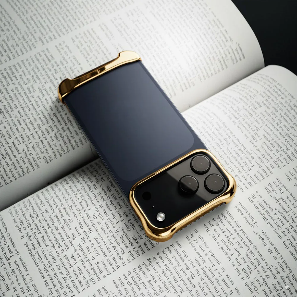 Arc รุ่น Pulse Aluminum - เคส iPhone 17 Pro - สี Polished Gold 5 Arc รุ่น Pulse Aluminum - เคส iPhone 17 Pro - สี Polished Gold - Image 5