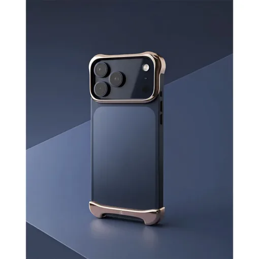 Arc รุ่น Pulse Aluminum - เคส iPhone 17 Pro Max - สี Polished Rose Bronze - Image 5