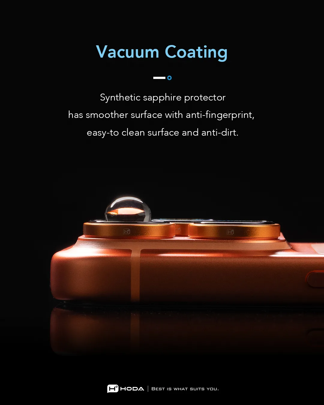 Hoda รุ่น Sapphire Lens Protector - กระจกเลนส์กล้อง iPhone 17 13 Hoda รุ่น Sapphire Lens Protector - กระจกเลนส์กล้อง iPhone 17 - Image 13