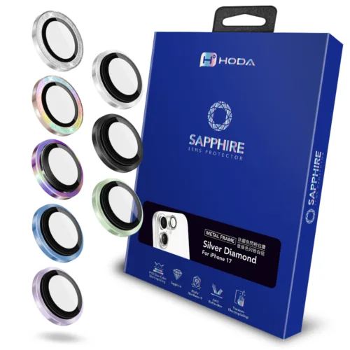 [Pre-Order] Hoda รุ่น Sapphire Lens Protector - กระจกเลนส์กล้อง iPhone 17
