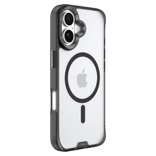 Hoda รุ่น Rough Case (Magnetic) - เคส iPhone 17 - สี Black