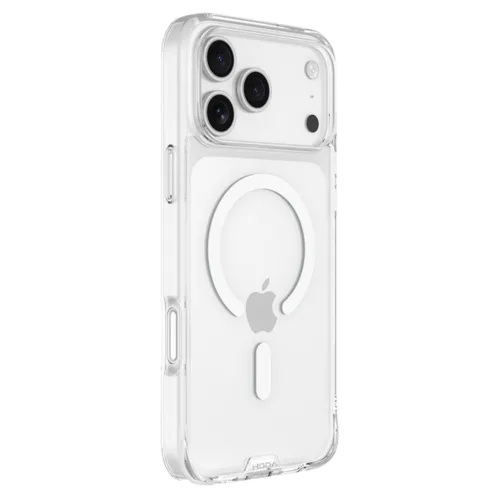 Hoda รุ่น Crystal Pro Glass Case (Magnetic) - เคส iPhone 17 Pro Max - สี Clear