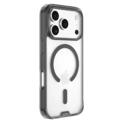 Hoda รุ่น Crystal Pro Glass Case (Magnetic) - เคส iPhone 17 Pro - สี Clear Black