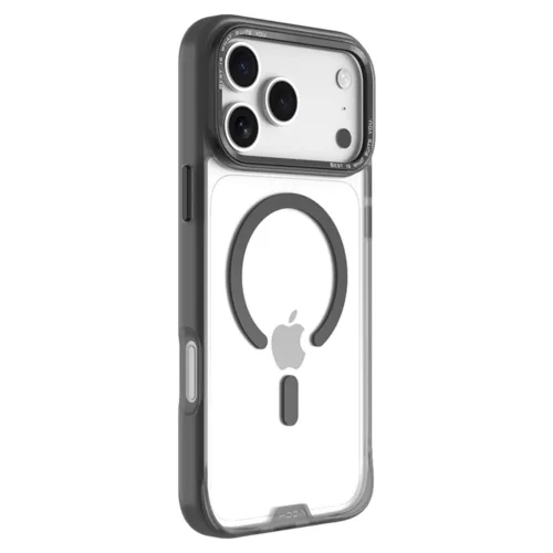 Hoda รุ่น Rough Case (Magnetic) - เคส iPhone 17 Pro Max - สี Black