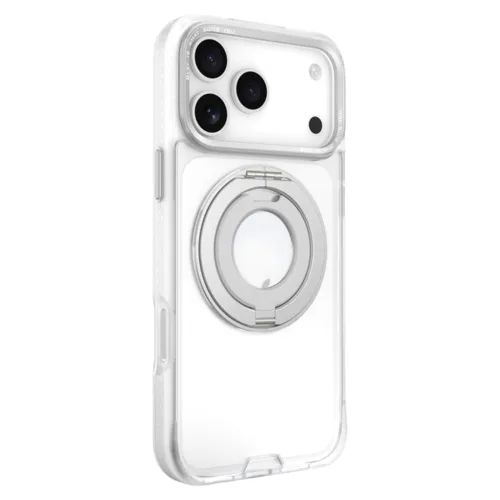 Hoda รุ่น Rough Case (Magnetic) with 360° Rotating Ring Stand - เคส iPhone 17 Pro Max - สี Matte