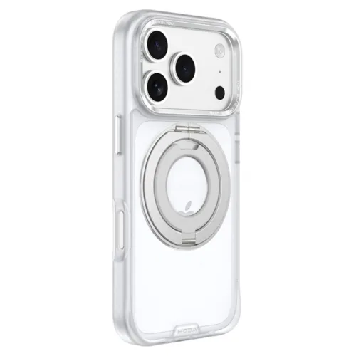 [Pre-Order] Hoda รุ่น Rough Case (Magnetic) with 360° Rotating Ring Stand - เคส iPhone 17 Pro - สี Matte