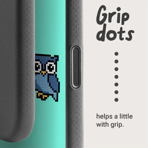 tineeOWL รุ่น DUNE (คลุมปุ่ม Camera Control) - เคส iPhone 17 Pro Max - สี Almost Black - Image 5