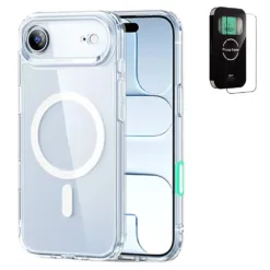 ESR รุ่น Classic Hybrid Case (Camera Control Button) - Bundle Set - เคส+ฟิล์ม iPhone Air - สี Clear