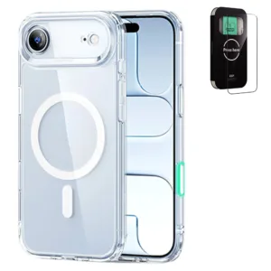 ESR รุ่น Classic Hybrid Case (Camera Control Button) - Bundle Set - เคส+ฟิล์ม iPhone Air - สี Clear