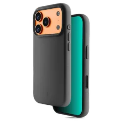 tineeOWL รุ่น DUNE (คลุมปุ่ม Camera Control) - เคส iPhone 17 Pro Max - สี Almost Black