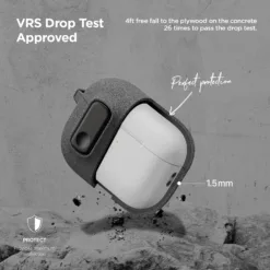 VRS รุ่น Modern Lock - เคส Airpods Pro 3 - สี Sand Stone