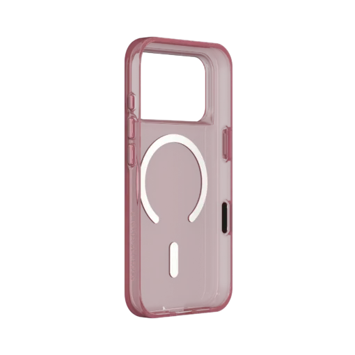 Rhinoshield รุ่น Clear with Camera Button (MagSafe) - เคส iPhone 17 Pro Max - สี Gleam Rose - Image 3