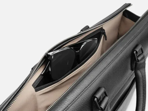 GRAMS(28) รุ่น 178 Journeyman Briefcase - กระเป๋า - สี Black - Image 6