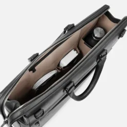 GRAMS(28) รุ่น 178 Journeyman Briefcase - กระเป๋า - สี Black