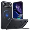 ESR รุ่น Cyber Tough Case with Stash Stand (Camera Control Button) - เคส iPhone 17 Air - สี Black