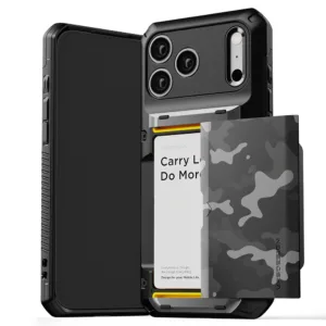 VRS รุ่น Damda Glide Pro - เคส iPhone 17 Pro Max - สี Camo Black