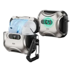 ESR รุ่น Cyber Armor FlickLock Case (HaloLock) - เคส AirPods Pro 3 - สี Titanium