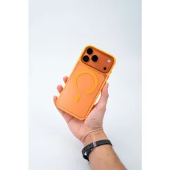 QDOS รุ่น Hybrid Soft - เคส iPhone 17 Pro Max - สี Orange