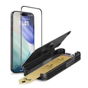 ESR รุ่น UltraFit Armorite® Pro Screen Protector - ฟิล์มกระจก iPhone 17/16 Pro - สี Clear