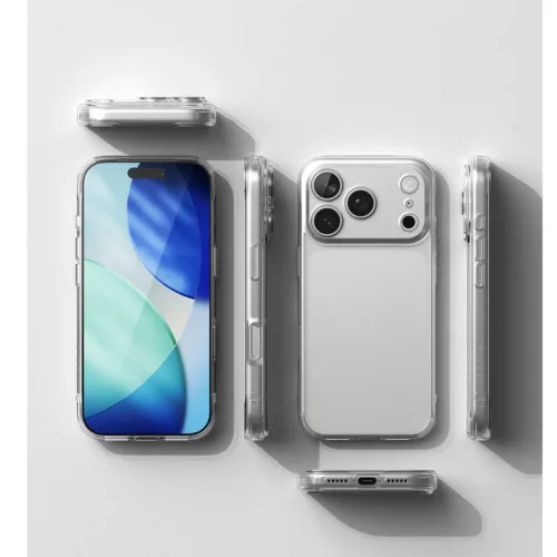 Ringke รุ่น Fusion - เคส iPhone 17 Pro - สี Matte Clear - Image 4
