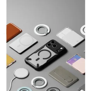 Ringke รุ่น Fusion X (Magnetic) - เคส iPhone 17 - สี Black