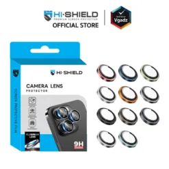 Hishield รุ่น Aluminum lens - กระจกเลนส์กล้อง iPhone 17 Pro / 17 Pro Max